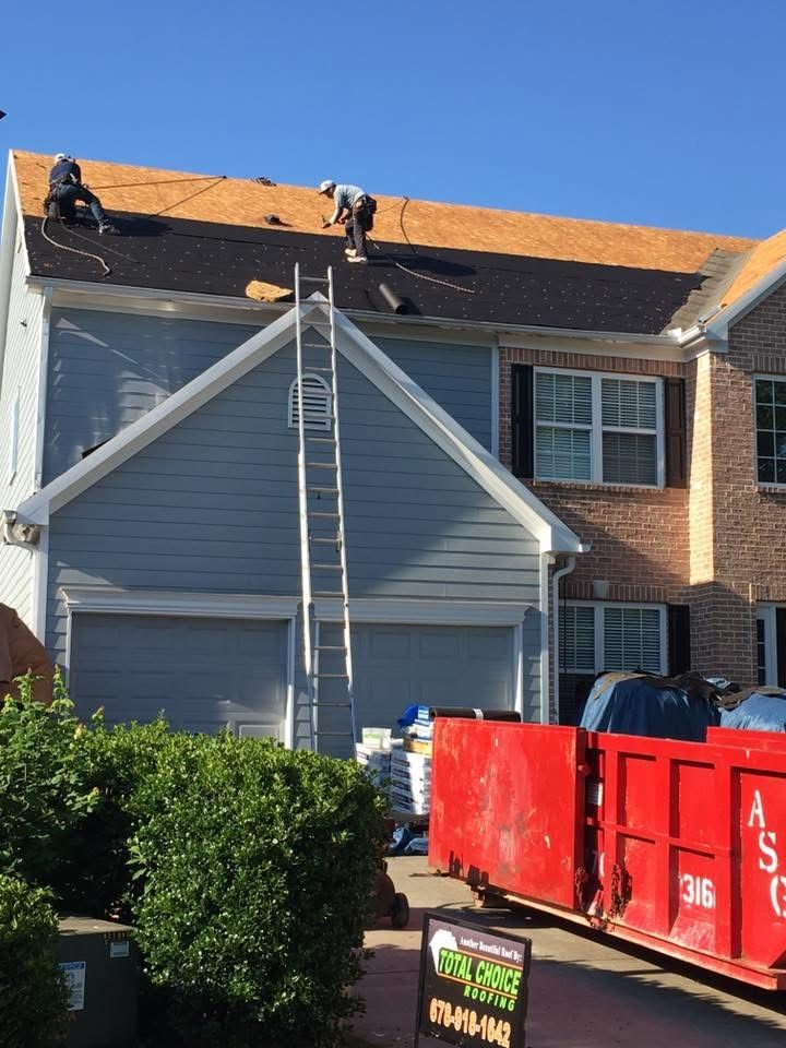 Roofing project by Total Choice Roofing — Suwanee, Georgia (8)
